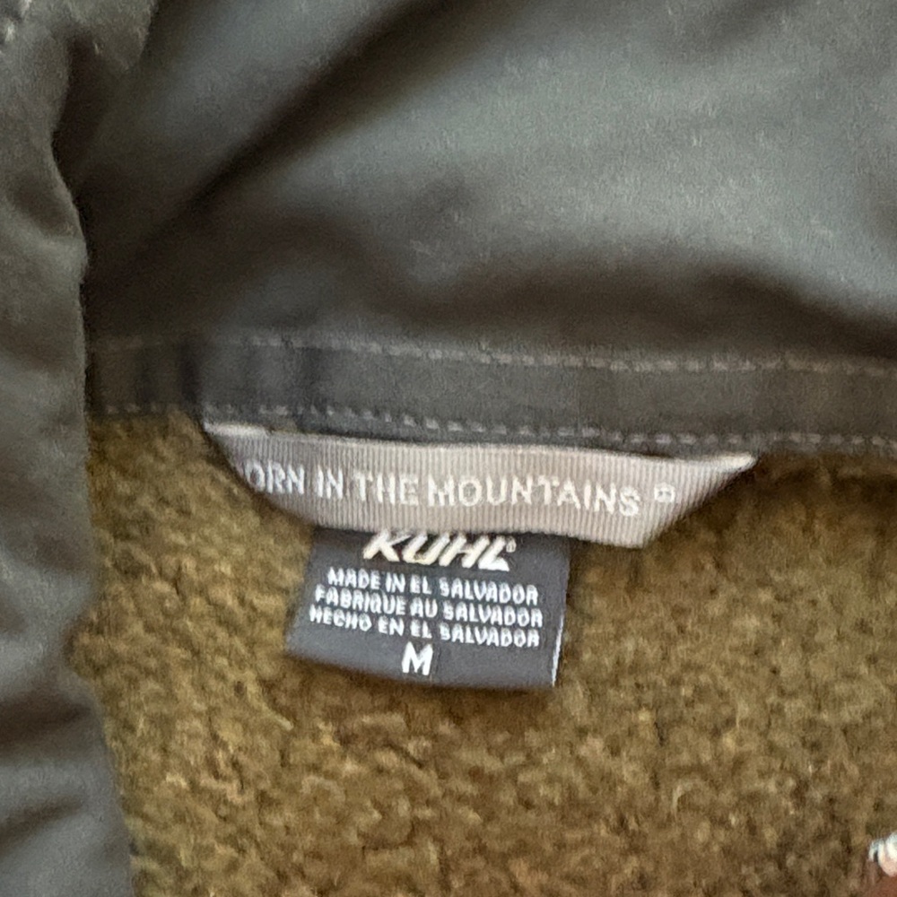 Kuhl Olive Green Quarter-Zip Pullover - Picture 2 of 3